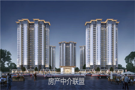 九中三小东方京城精装大三居138平步梯2楼130万可按揭